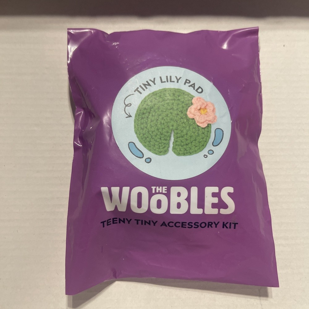 The Woobles Crochet Kit Tiny Lilypad