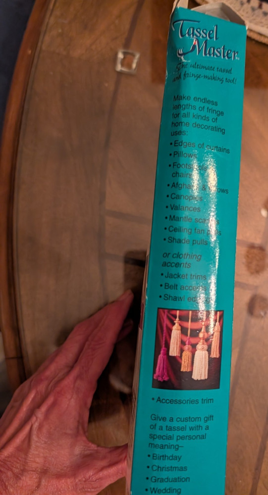 Darice Tassel Master Maker with Extra Enhancer Board Vintage