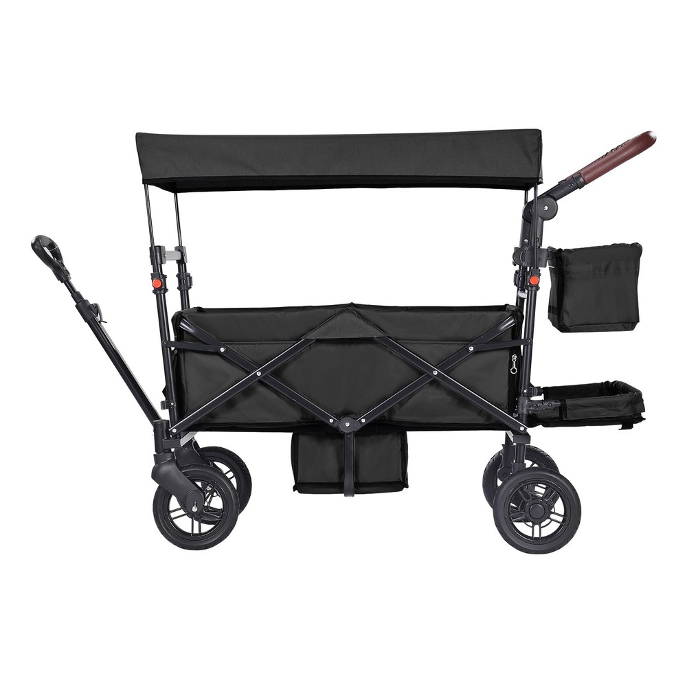 Double Stroller for 2 Kids, 55lb Capacity, Adjustable Handle, Shock Wheels