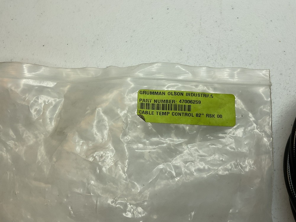 Grumman Olson Industries 47006259 Cable Temp Control 82”