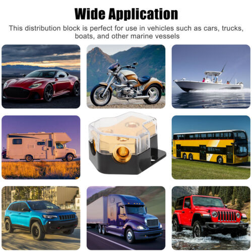 2x Distribution Block Security Reliability Power Distribution Various Vehicles