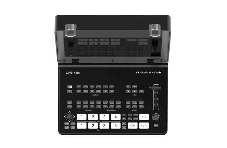CineTreak Stream Master SDI HDMI Video Switcher 4-CH Controller Panel Recording
