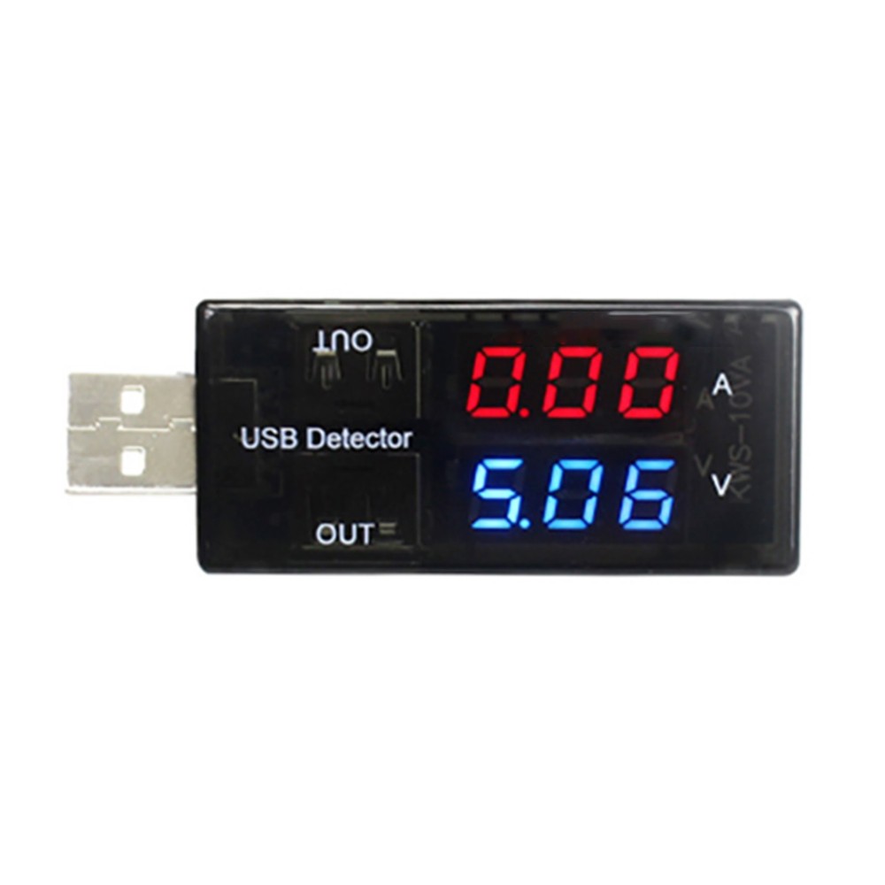 5V USB Current Voltage Digital Detector Voltmeter Ammeter Measuring Tester Tool