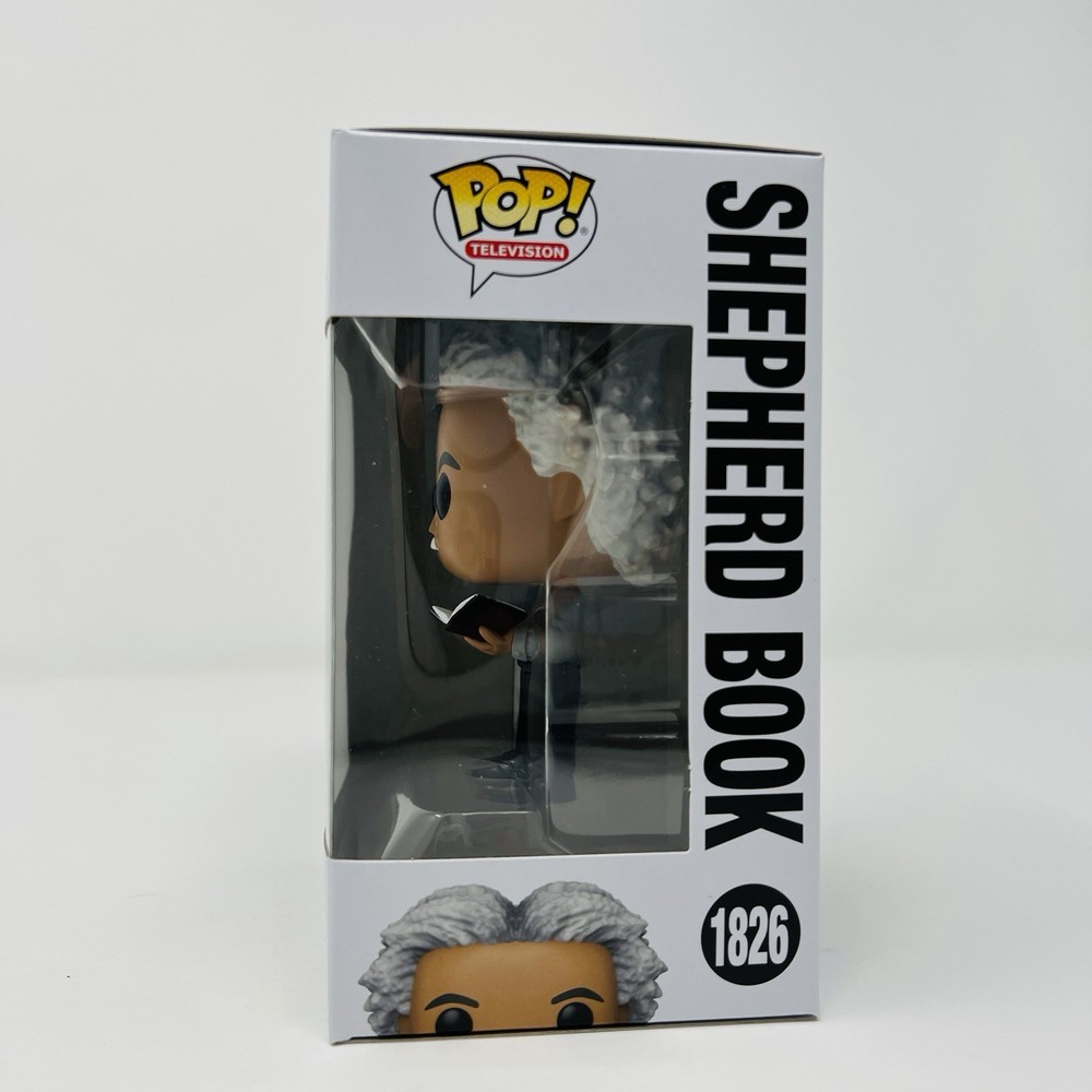 Funko POP! Television: Firefly SHEPHERD BOOK #1826 CHASE with Protector case