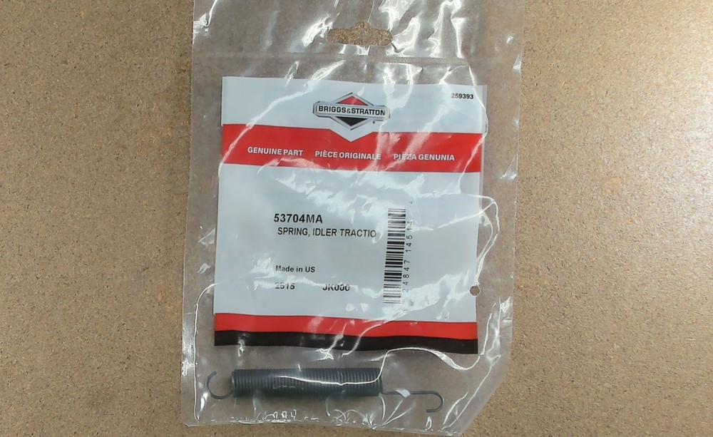 53704MA Briggs & Stratton Spring, Idler Traction Drive