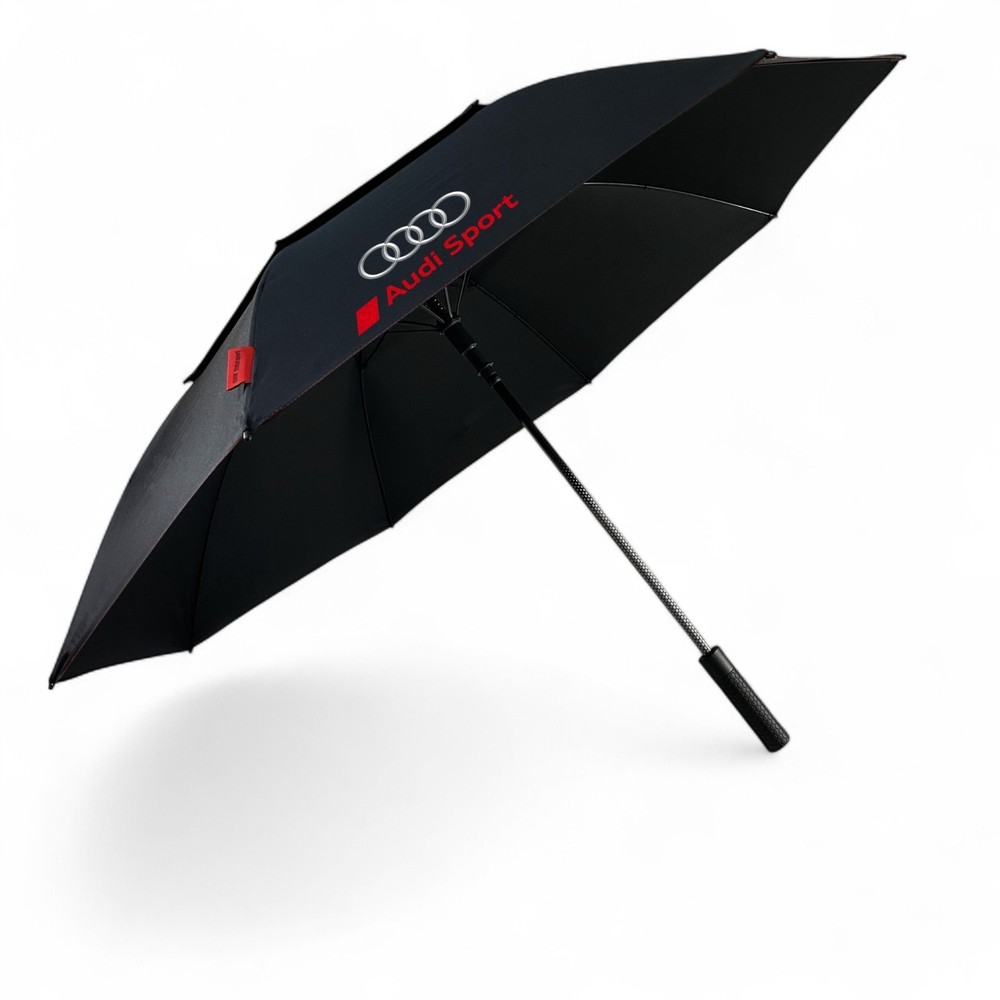 Authentic Audi Umbrella Accessories Golf Large Windproof Anti-UV Automatic Black