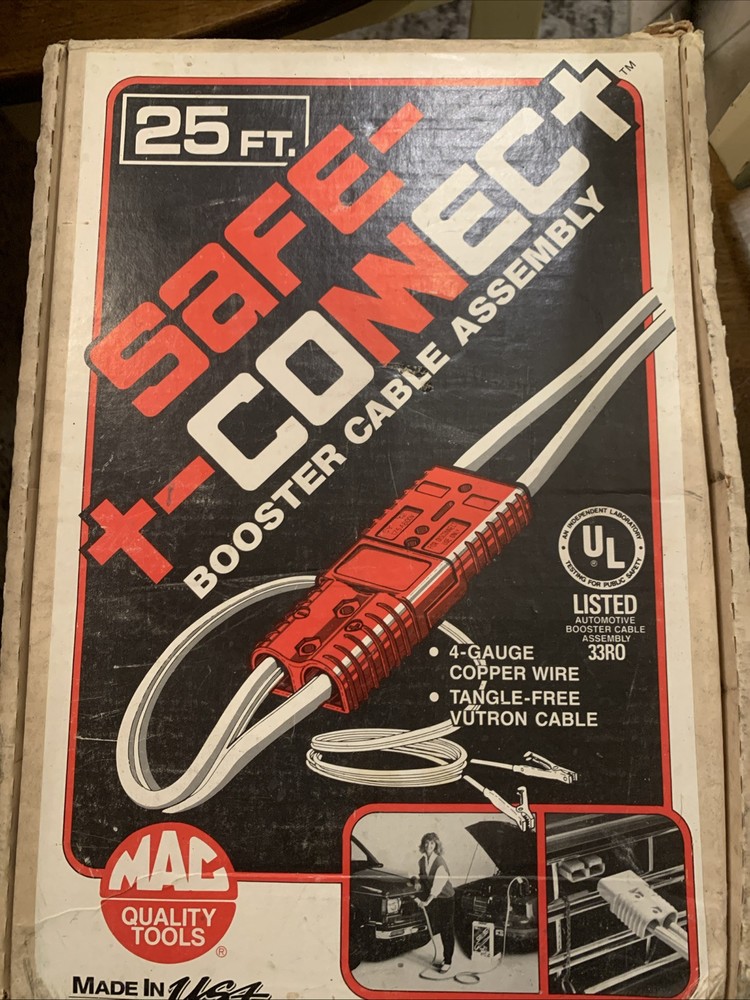 Mac Tools Safe-T-Connect Booster Cable Assembly