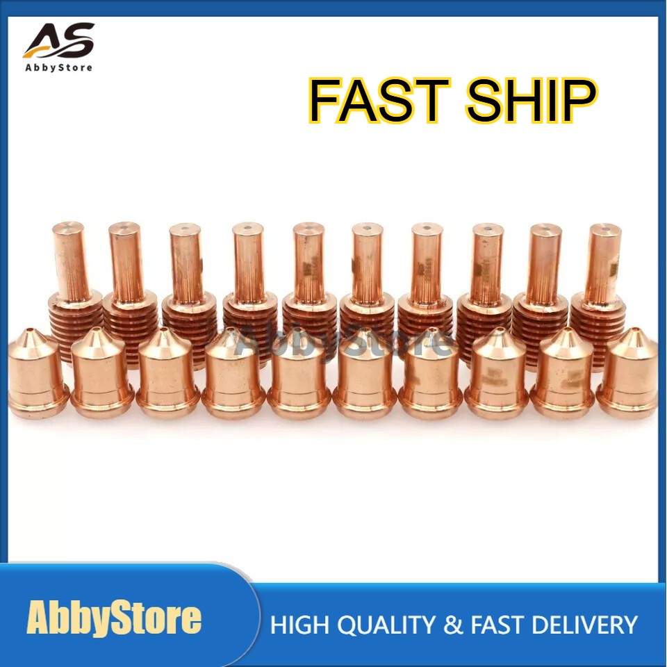 220669  Plasma Torch Electrodes 220671 Nozzle Tips10pcs Each FAST SHIP