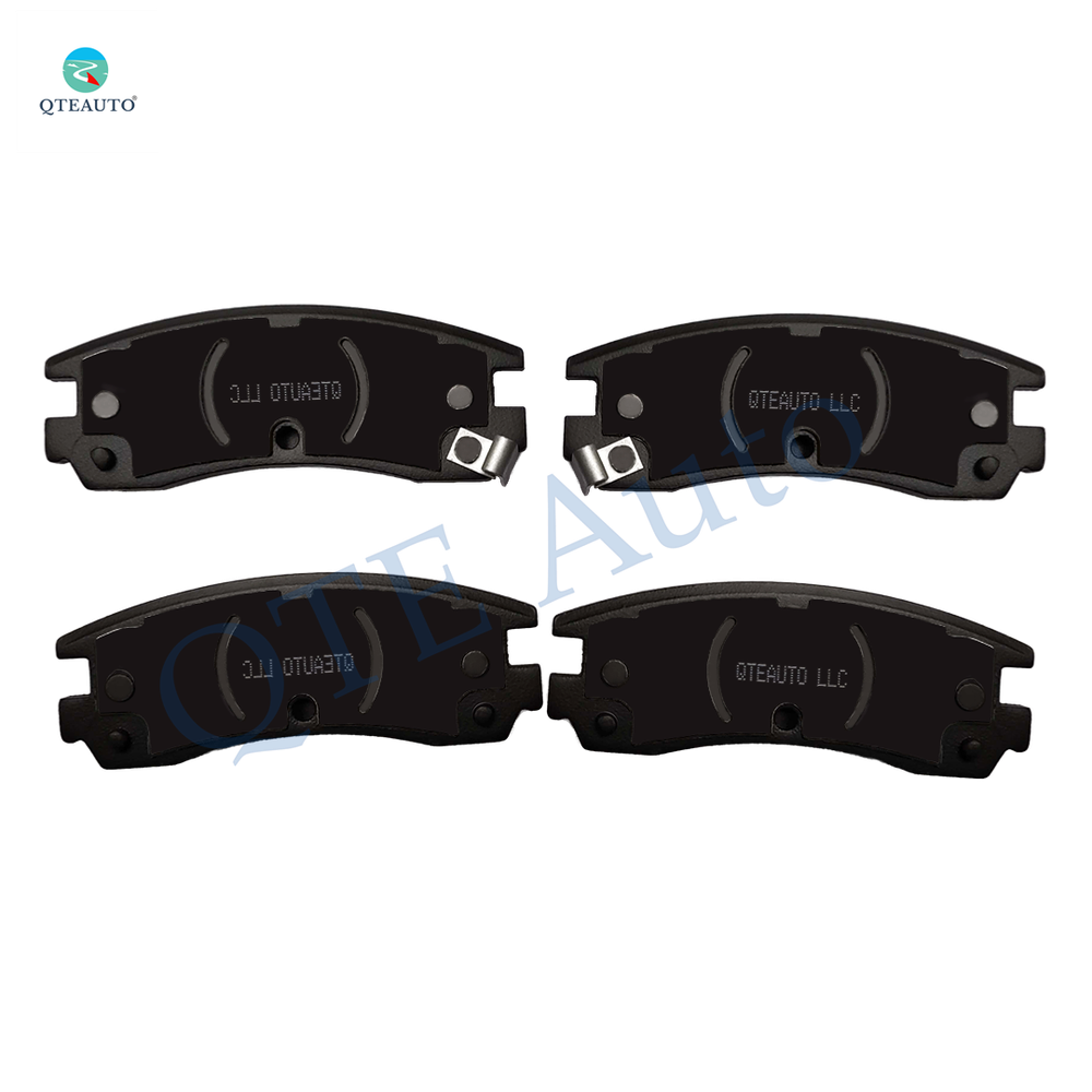 8PC Front-Rear Ceramic Brake Pad Kit For 2001-2005 Cadillac DeVille Base DTS DHS