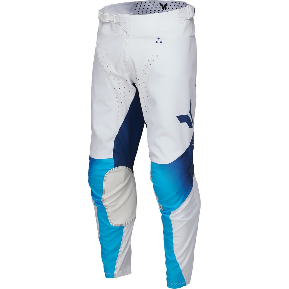 Thor Youth LAUNCHMODE Storm Pants, White, Off-Road