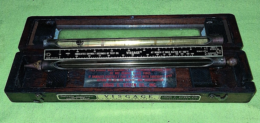Visgage Model 2 Comparator with Box, Louis C. Eitzen Co.