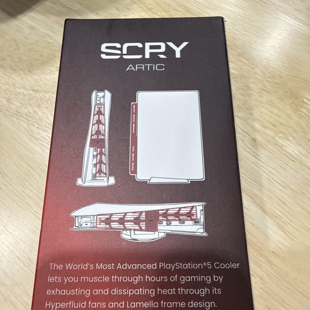 Scry Artic Playstation 5 Cooler (Red)