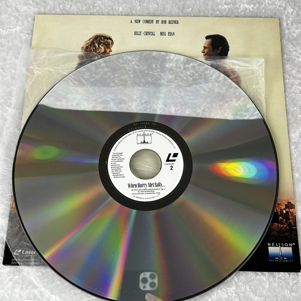When Harry Met Sally Laserdisc - 1989