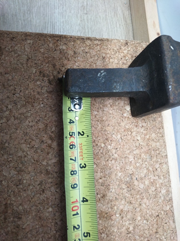 Blacksmith 1/2" Bottom Swage Tool 1.8lb