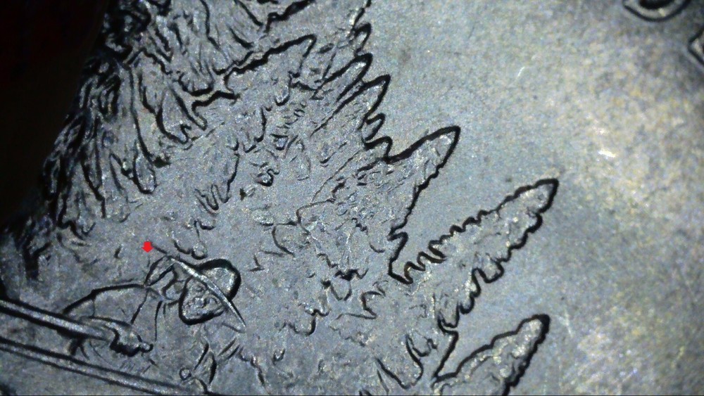 2019-P Die Chip Error. Nice Size.  River of No Return Quarter