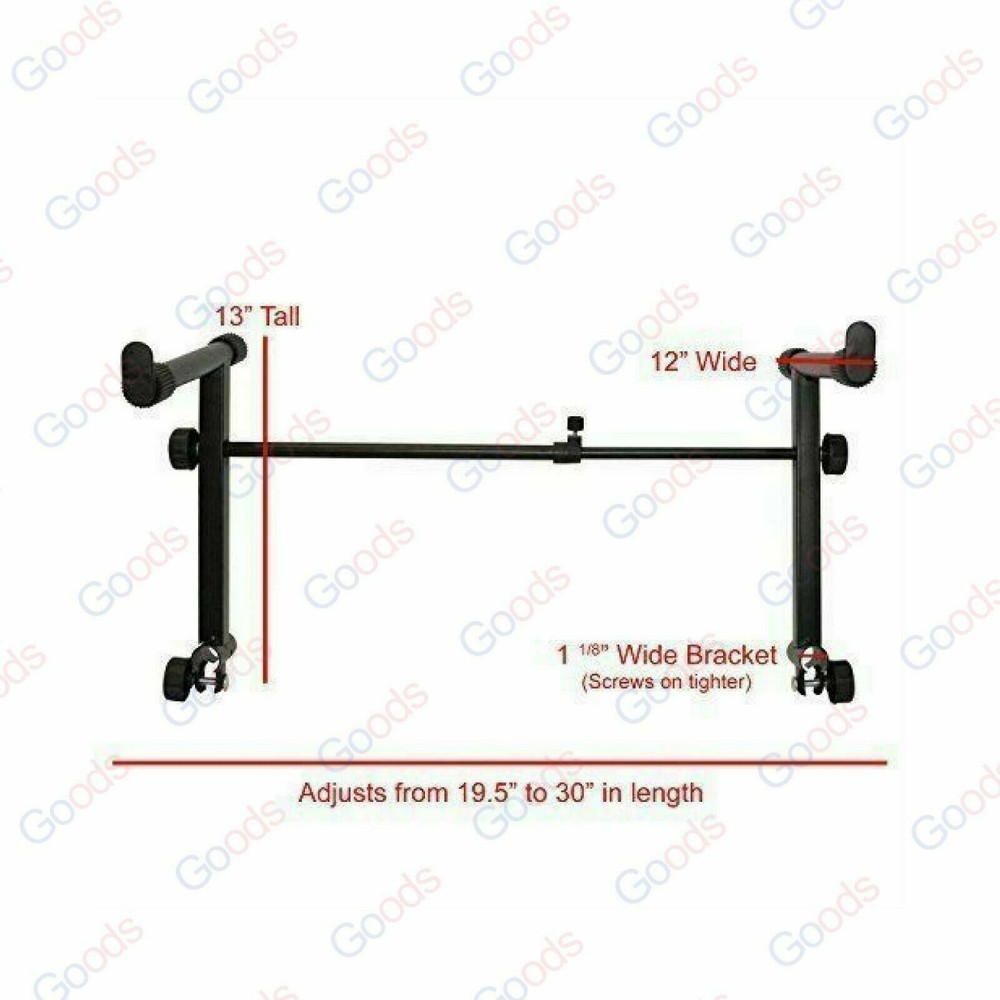 Adjustable Electronic Piano 2 Tier Universal Keyboard Stand Adapter