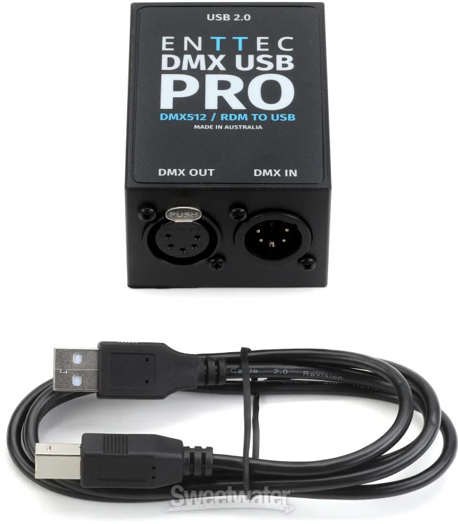 ENTTEC DMX USB Pro 512 Interface - Refurbished Lighting Control
