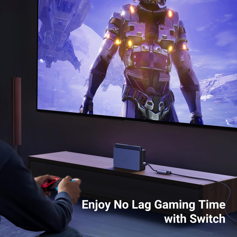 UGREEN USB to Ethernet Adapter, Plug and Play Space Grey