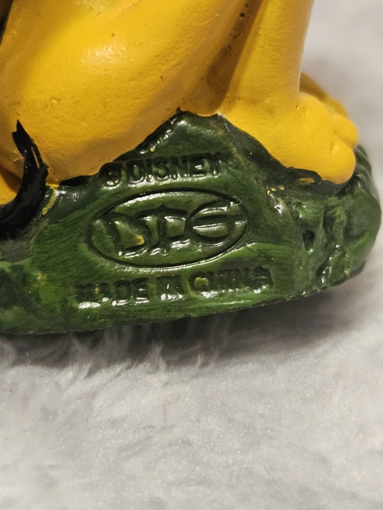 Disney Miniature Plastic Garden Figurine Pluto 2-1/2"