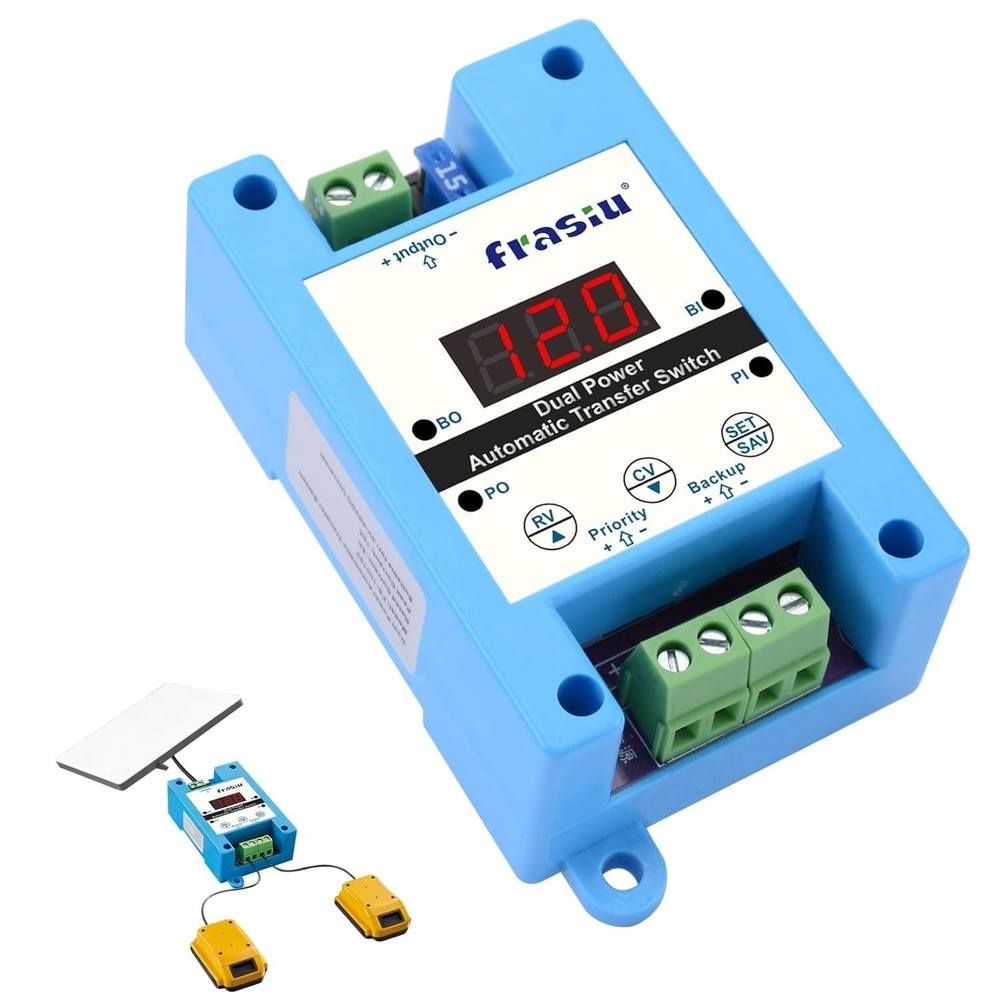 Automatic Transfer Switch 5–40V 13A,Seamless Failover Power Switch for Starlink