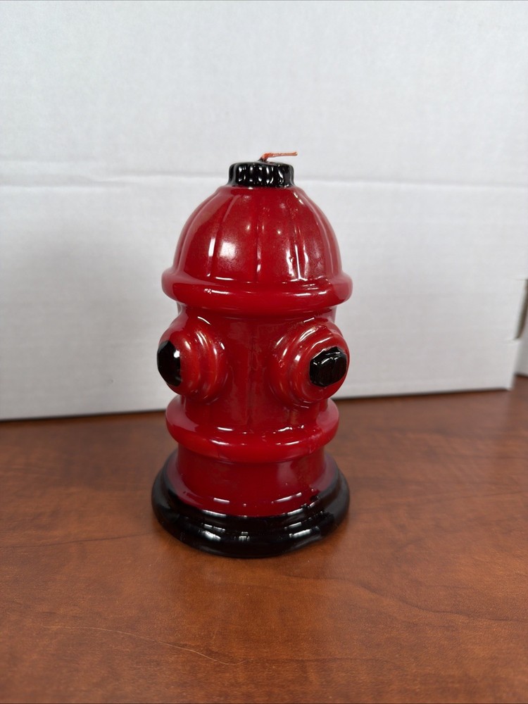 6" tall vintage Fire Hydrant Candle unused