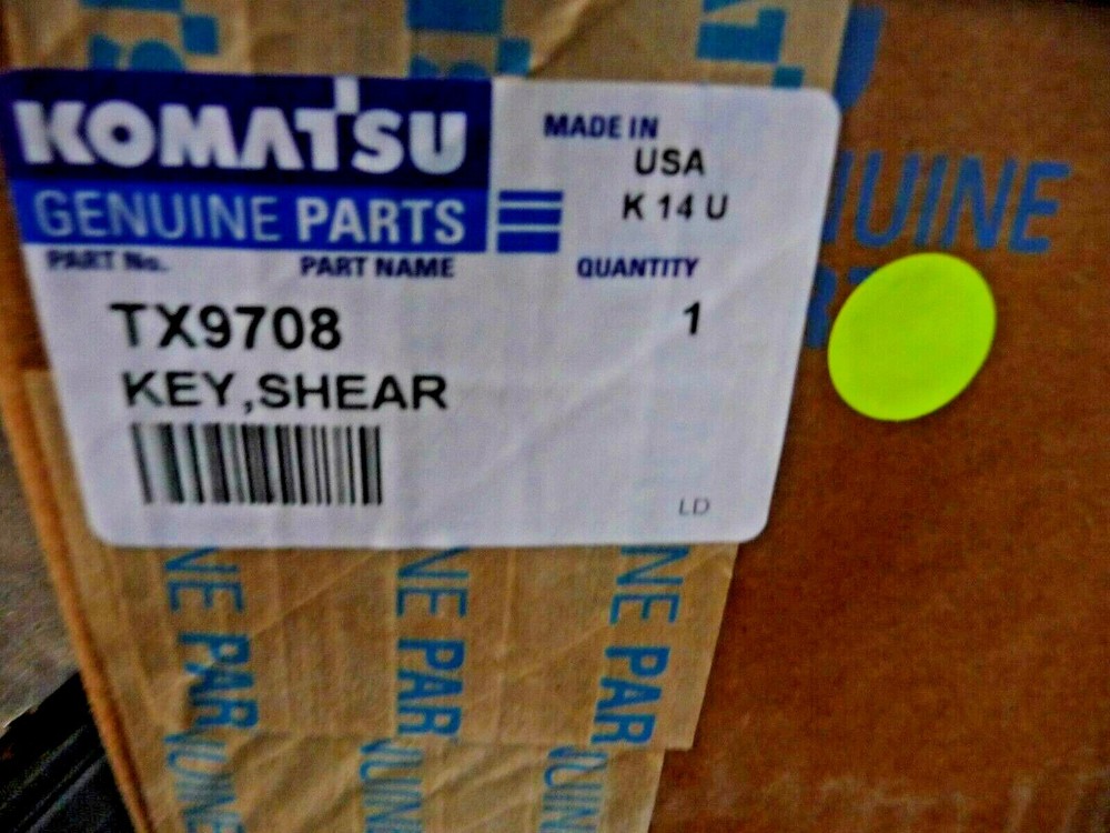 Komatsu Key Shear TX9708