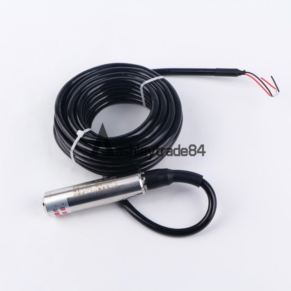 4-20MA Water Level Transmitter Liquid Level Transducer Sensor 1-10M Cable