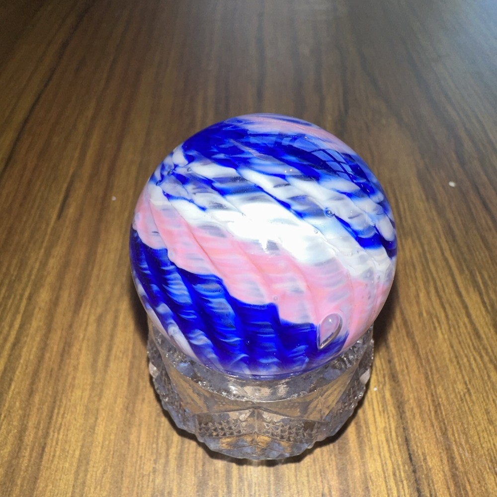 Large Handmade Contemporary Marble *Mint* SIGNED!