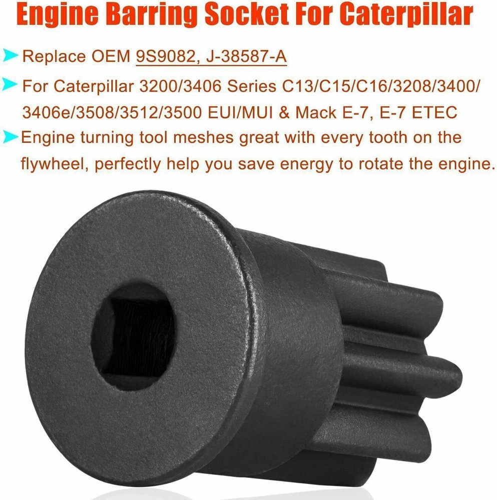 For Caterpillar 3200/3406 Series & Mack E-7 Engine Barring Socket/Wrench Tool