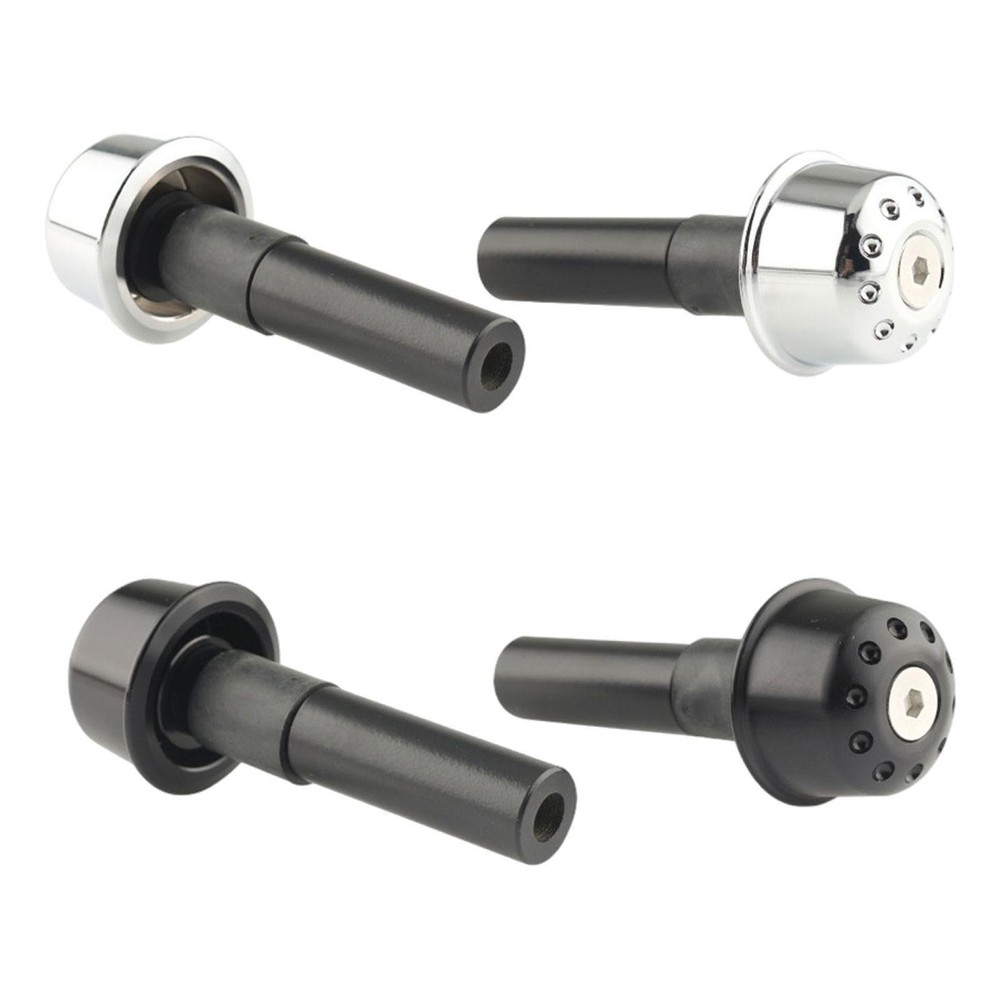 2x Handle Bar Cap End Plugs Handlebar End Cap Motorcycle Handlebar Grips Caps
