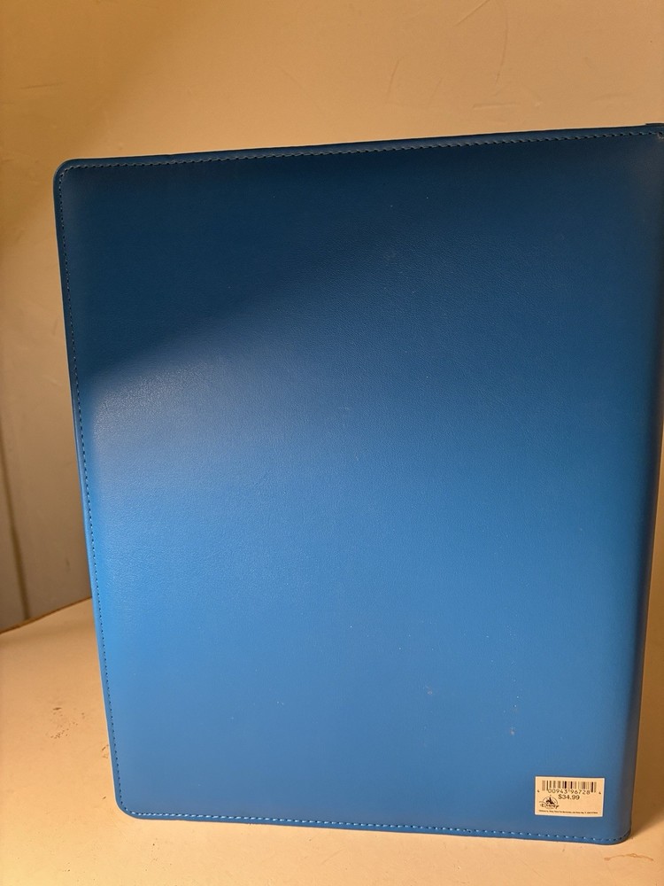 Monsters University Notebook Pad Folio w/ Pen Notepad Disney Parks Blue