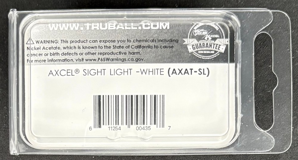Axcel Sights Sight Light White AXAT-SL NEW