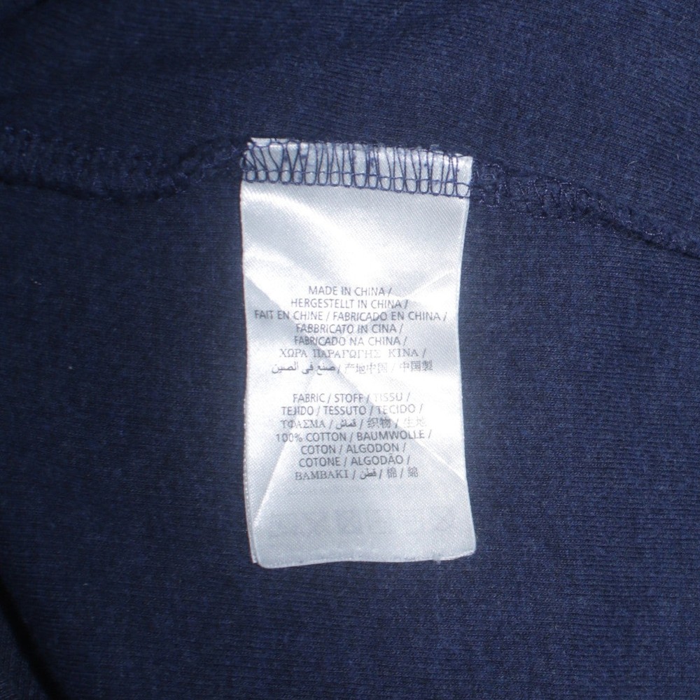 GANT Men’s Blue 2XL 1/4 Zip Cotton Basic Jacket