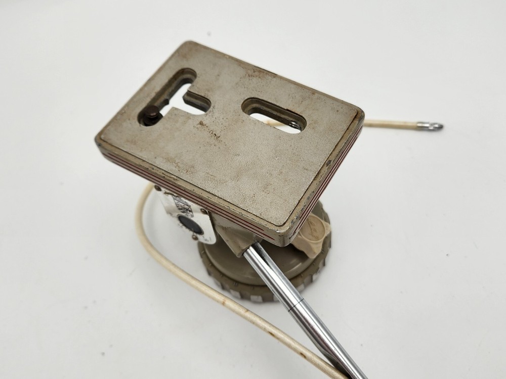 Vintage Linhof Pan/Tilt Tripod Head w/ Level, Shutter Cable Release - Model 49?