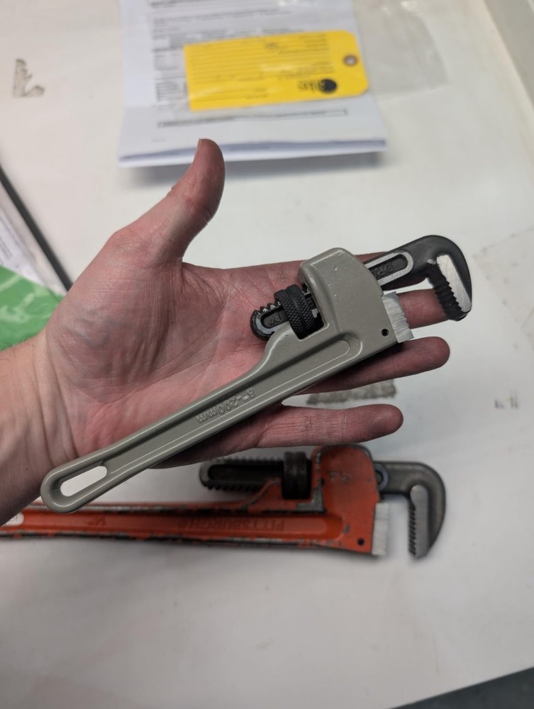 Lightweight 24" Aluminum Pipe Wrench