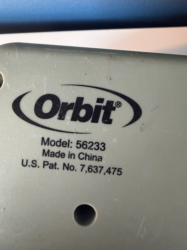 Orbit 56082 3-Outlet Programmable Hose Watering Timer Digital Rain Delay