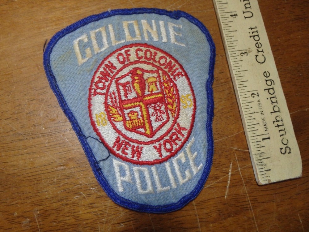 COLONIE NEW YORK VEST OBSOLETE PATCH  PATCH BX AAA#4