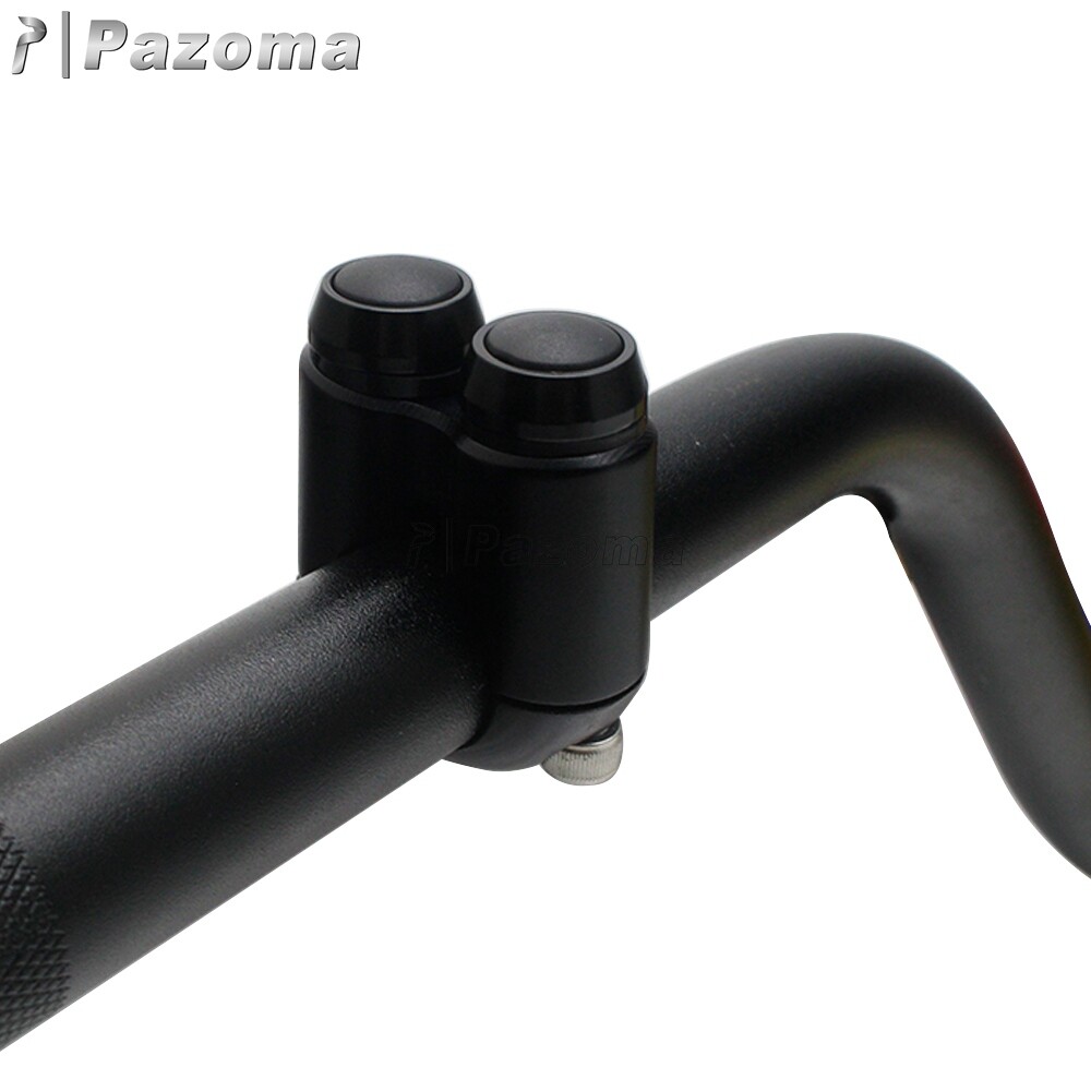 7/8" Handlebar Switch 2 Button Momentary Switch For Harley Chopper Cafe Racer