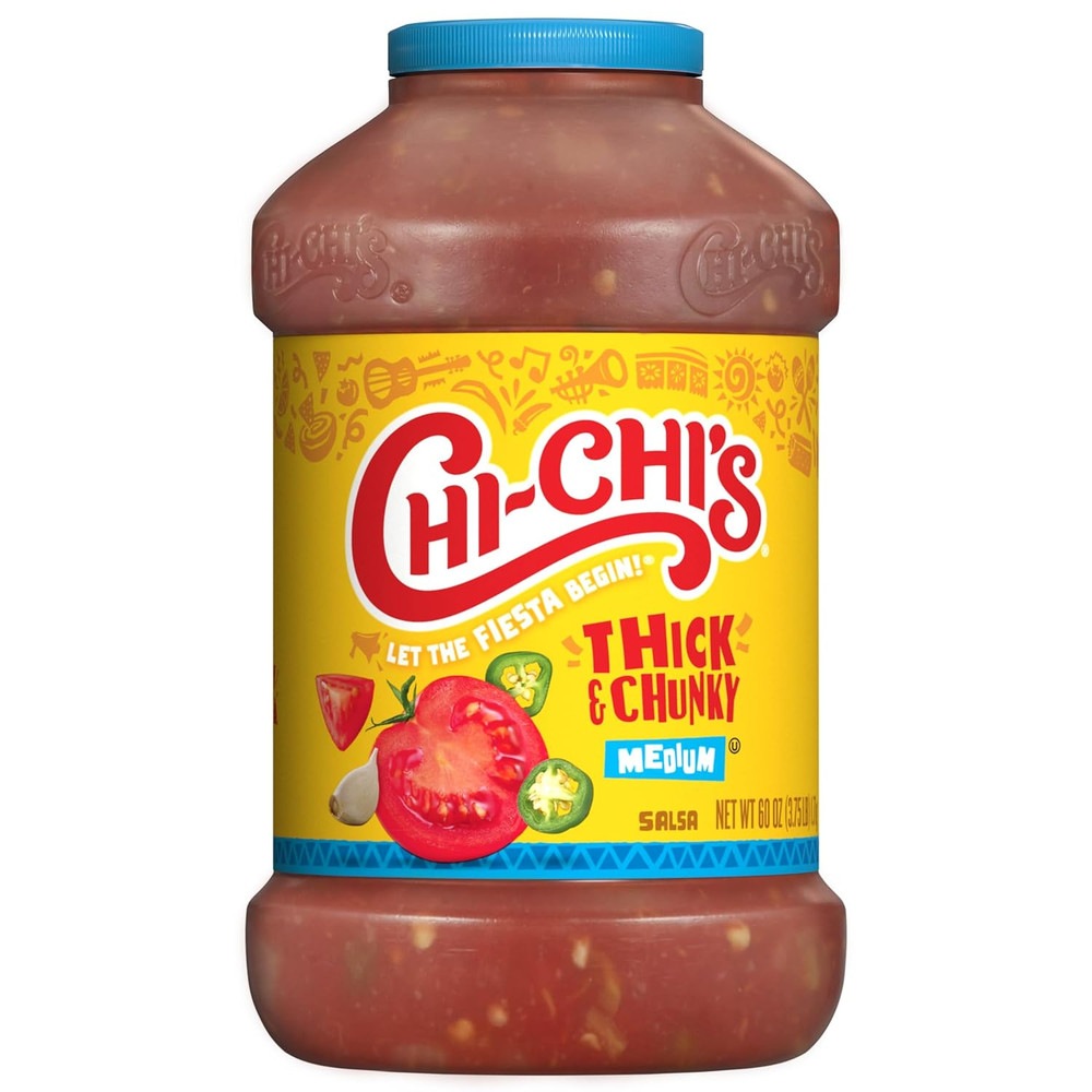 CHI-CHI’S Thick and Chunky Salsa Medium, 60 Ounce
