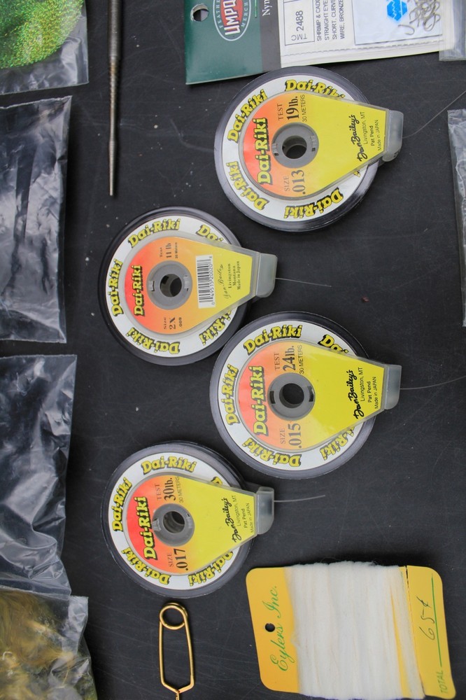 Fly Tying Kit with Tools, Materials in a Bag, Vise, Thread