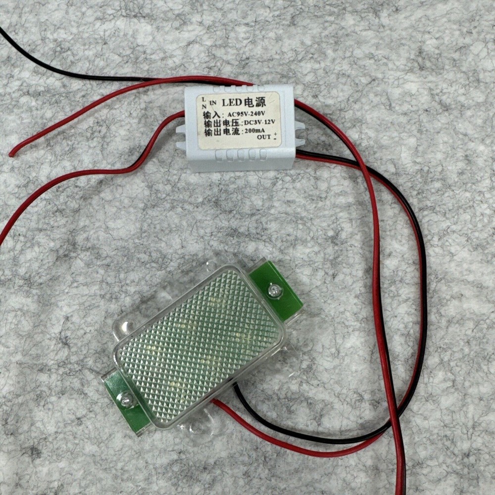 Vevor XRJ10LX2 Slush Machine LED Light Overhead Replacement Part Tested Working