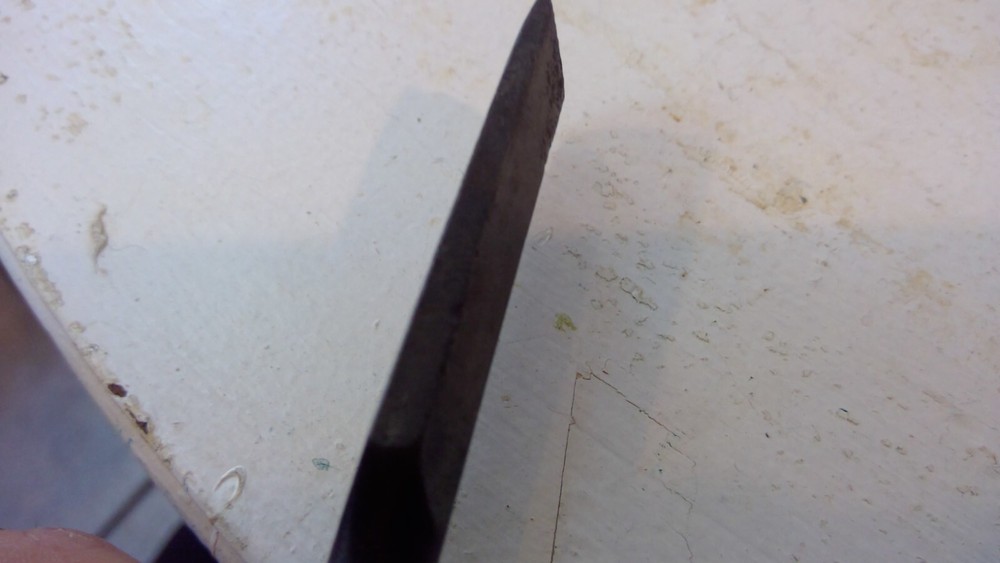 Stubby Stanley Wood Socket Chisel, 3/4 Inch Vintage