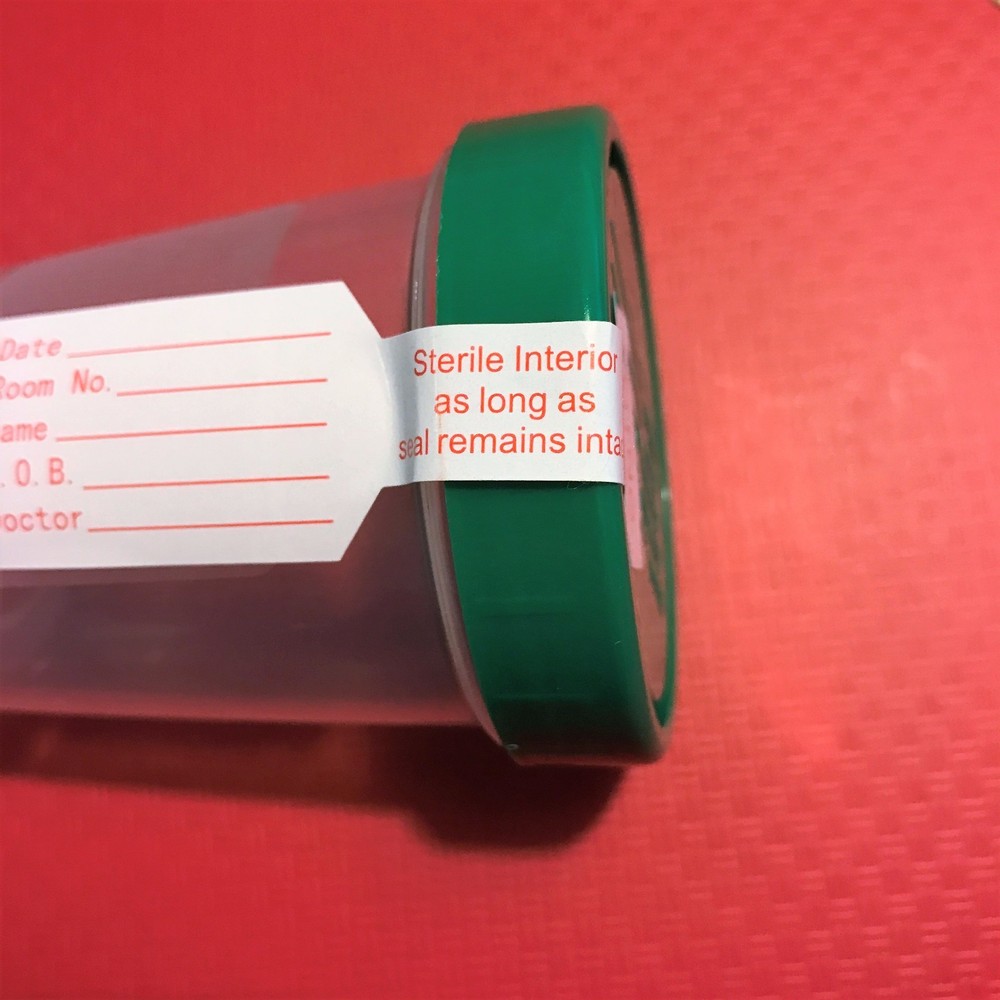 SPECIMEN CUPS STERILE CONTAINERS 4 oz W/LID+ID LABEL