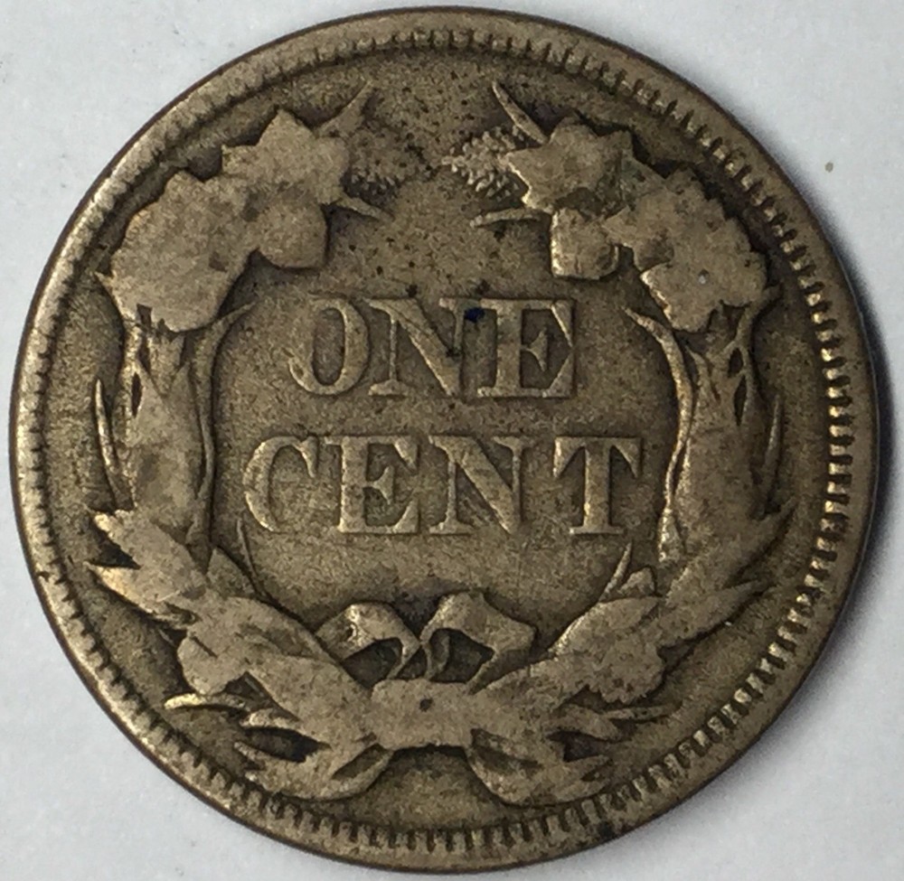 1857 1C Flying Eagle Cent F Uncertified #