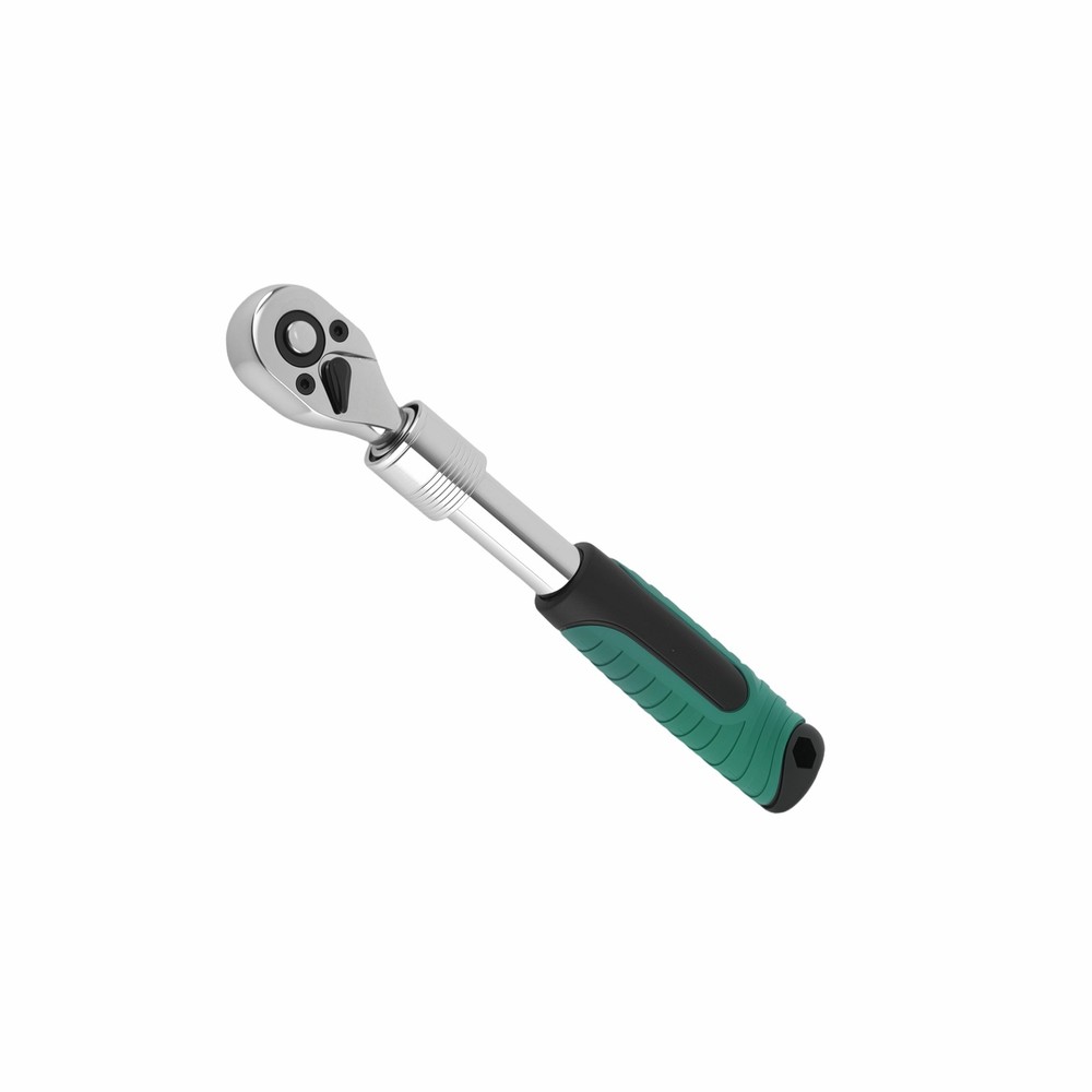 Professional Socket Wrench Set 3PC Extendable Handle 72-Tooth Mechanic Tools