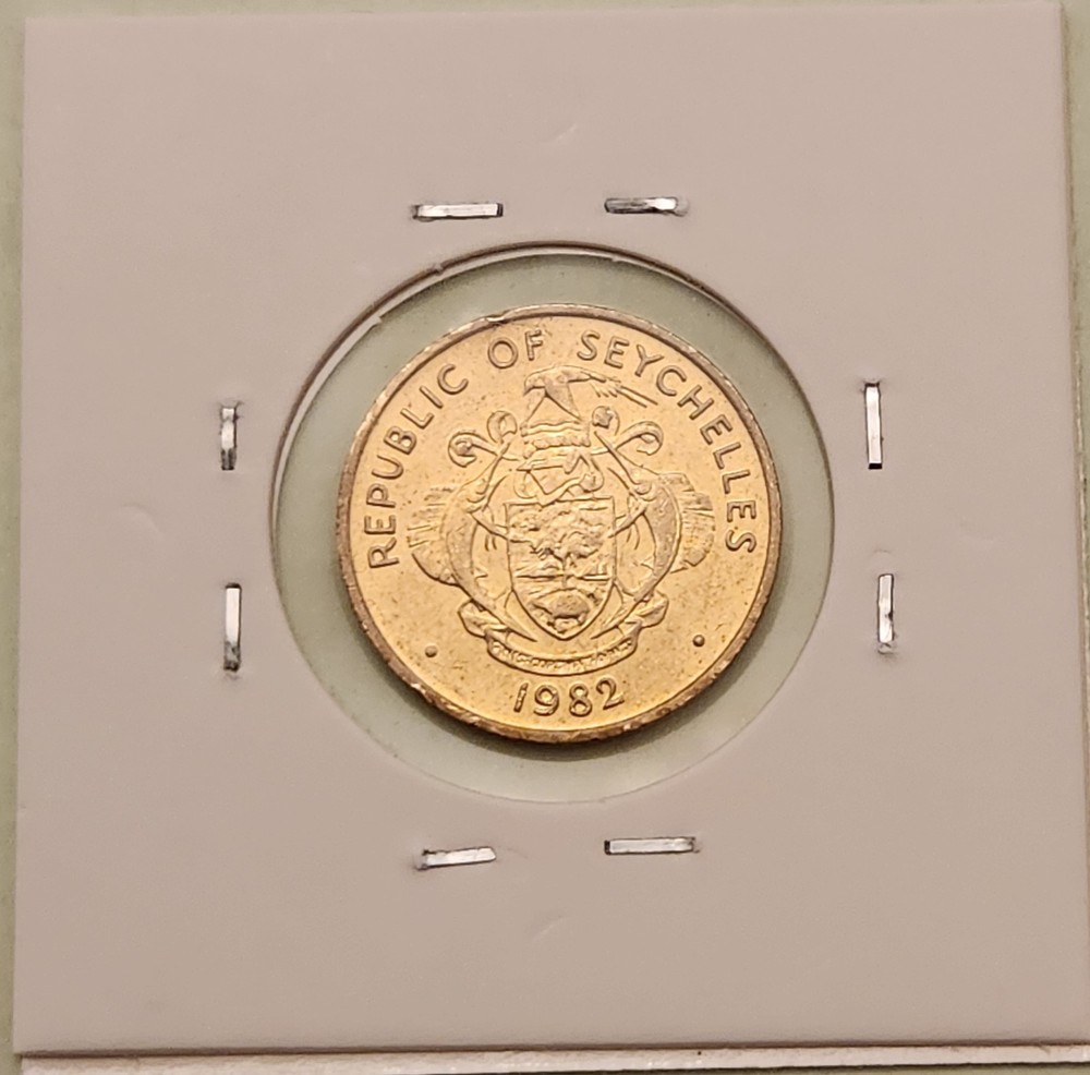 Seychelles coin, 10 Cent, 1982