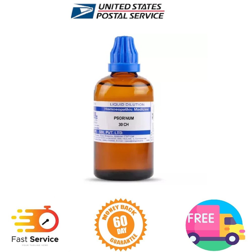 SBL Homeopathy Psorinum (30 ML / 100 ML) (Select Potency)