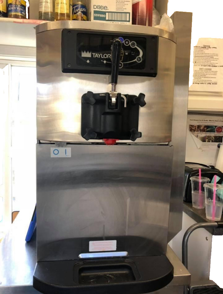 Commercial taylor soft serve ice cream machine