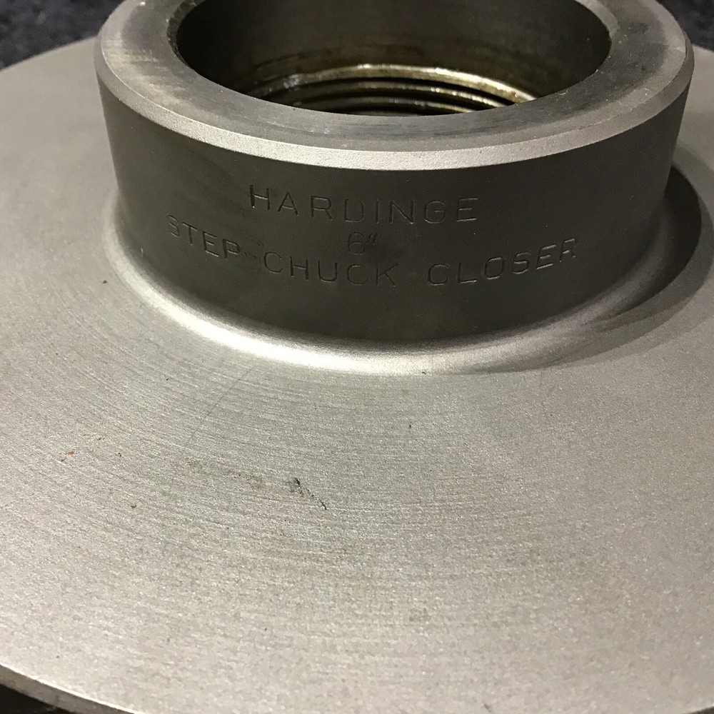 Hardinge 6” 5C Step Chuck Emergency Collet Regular Depth Lathe Machine