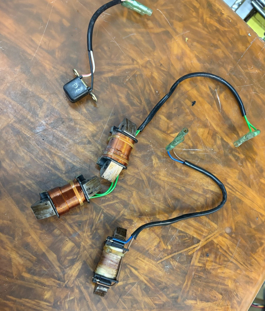 YAMAHA CHARGE COIL, LIGHTING COIL, COIL PULSER...